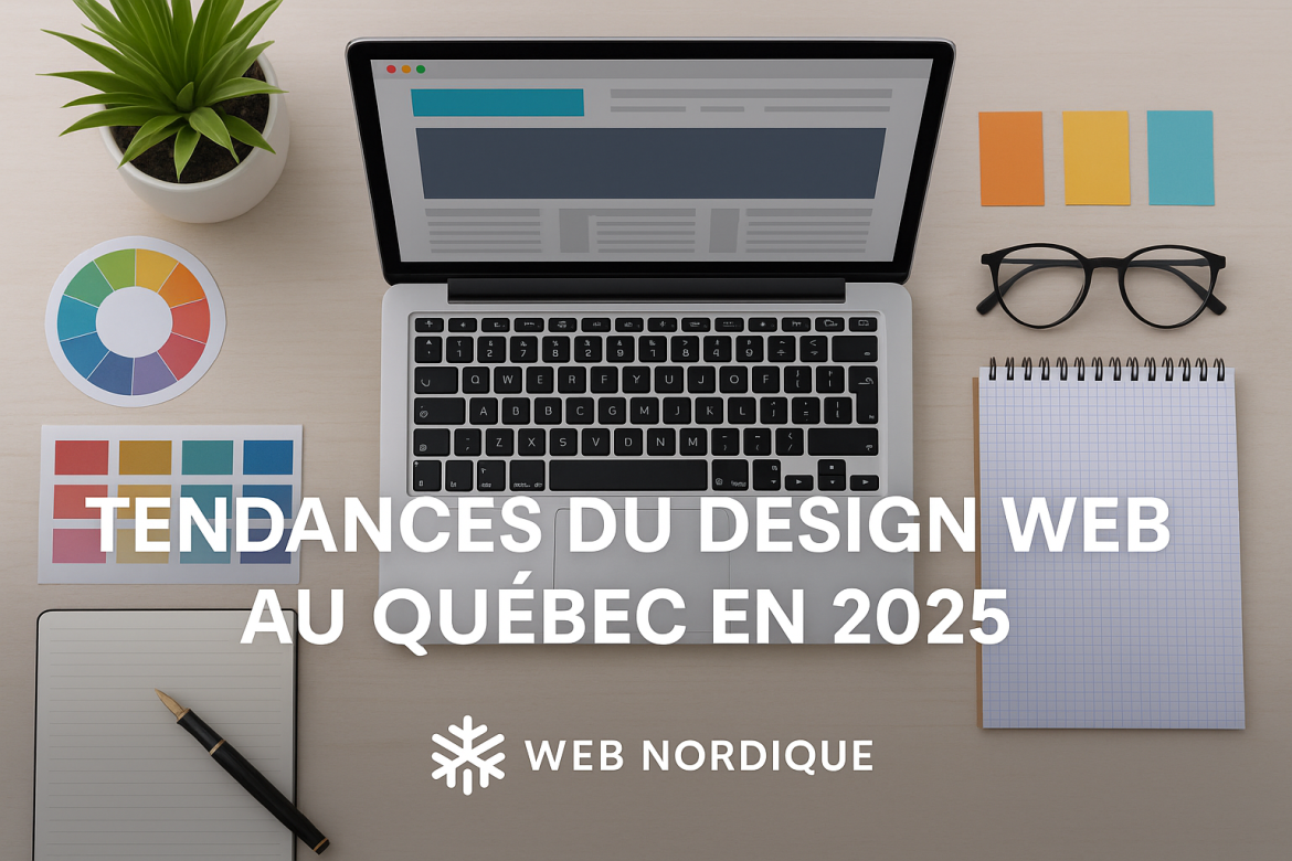 Tendances du design Web au Québec en 2025 – Focus PME